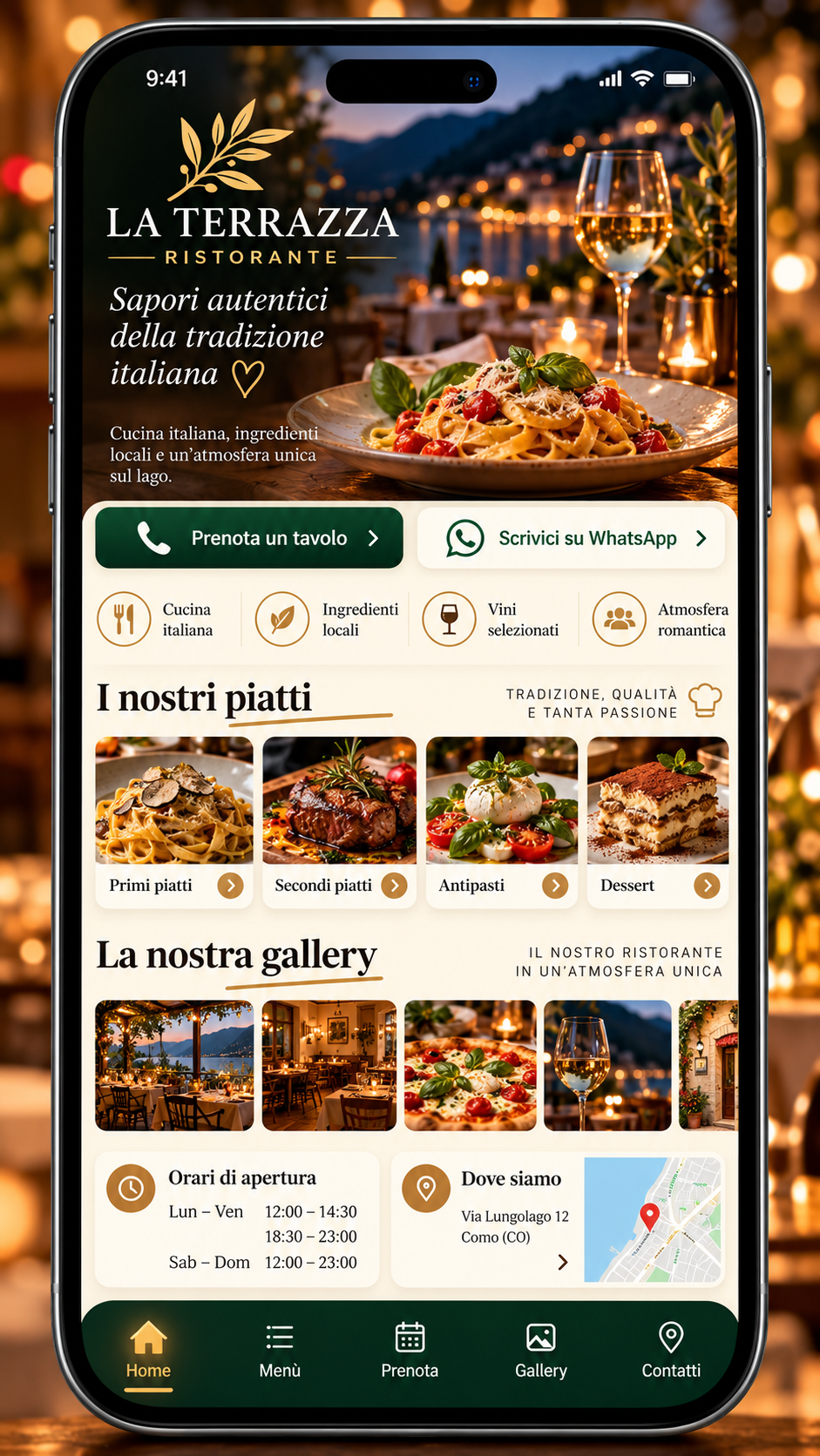 Mockup di riferimento La Terrazza